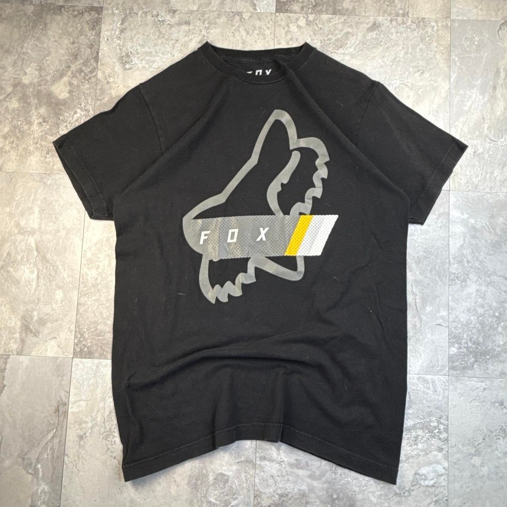 Black Fox Racing Graphic T Shirt Medium